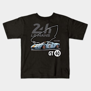 Le mans GT40 mk1 Kids T-Shirt